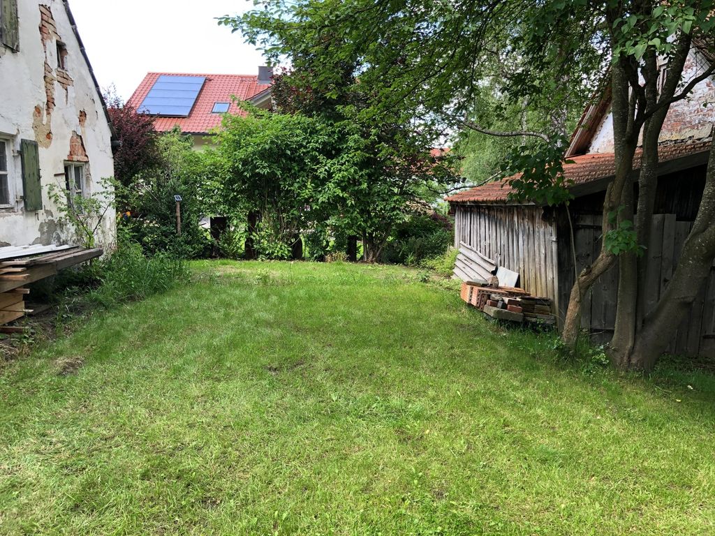 Camping im Garten - denkmalgeschützten Bauerhaus