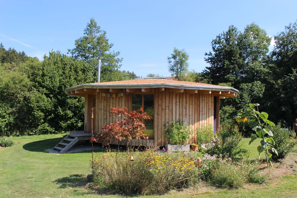 Passer la nuit dans une tiny house ronde