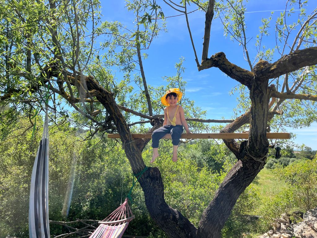 Camping im Olivenhain – Ruhe auf 500m 