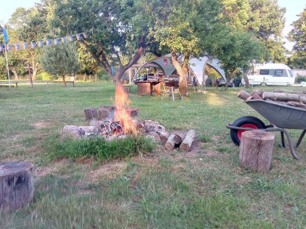 Orchard meadow with country flair