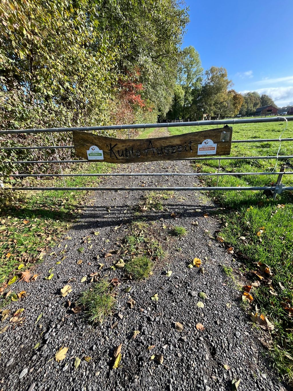 Time out at the farm by the cow meadow with sauna