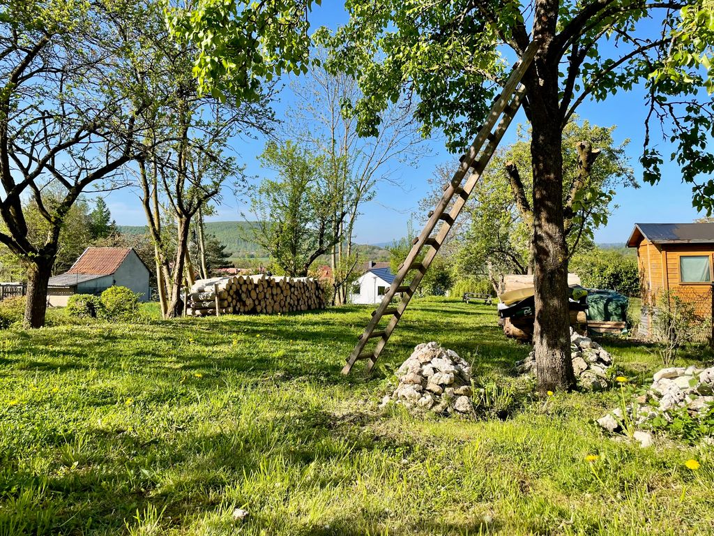 Pitch under fruit trees in Eichsfeld