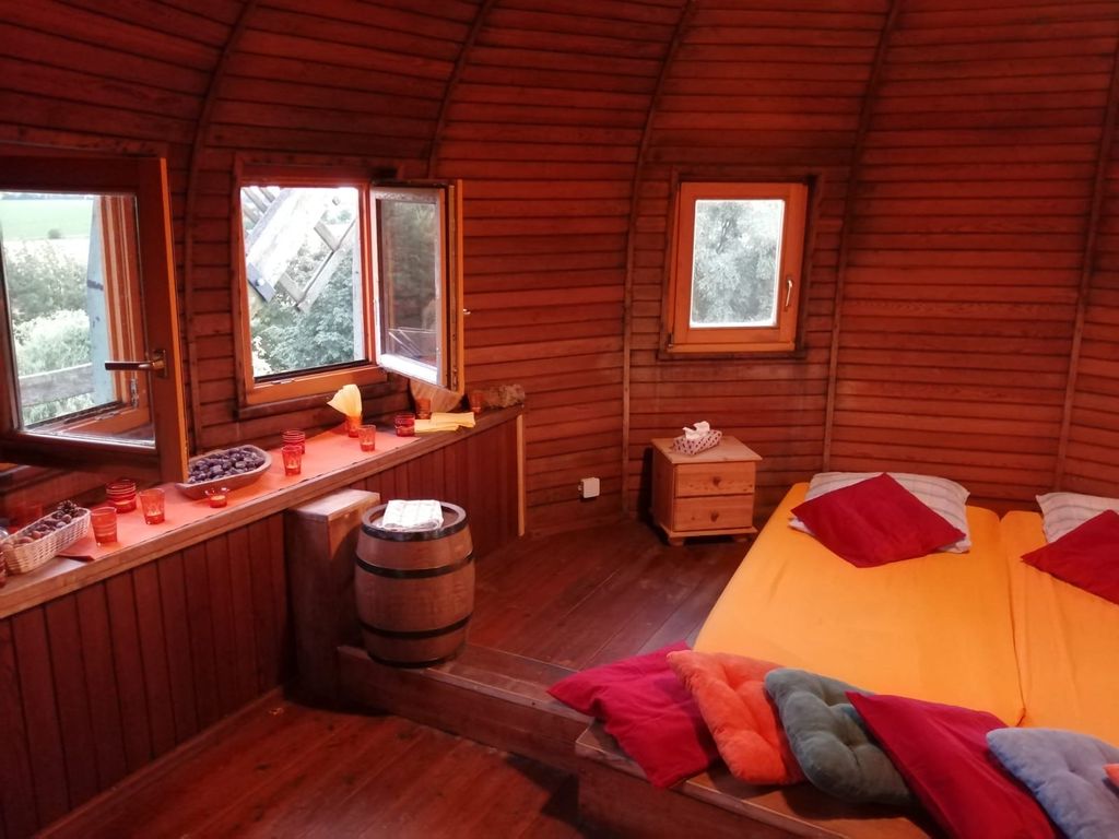Dormir en la habitación de la torre Mühle am See Heichelheim