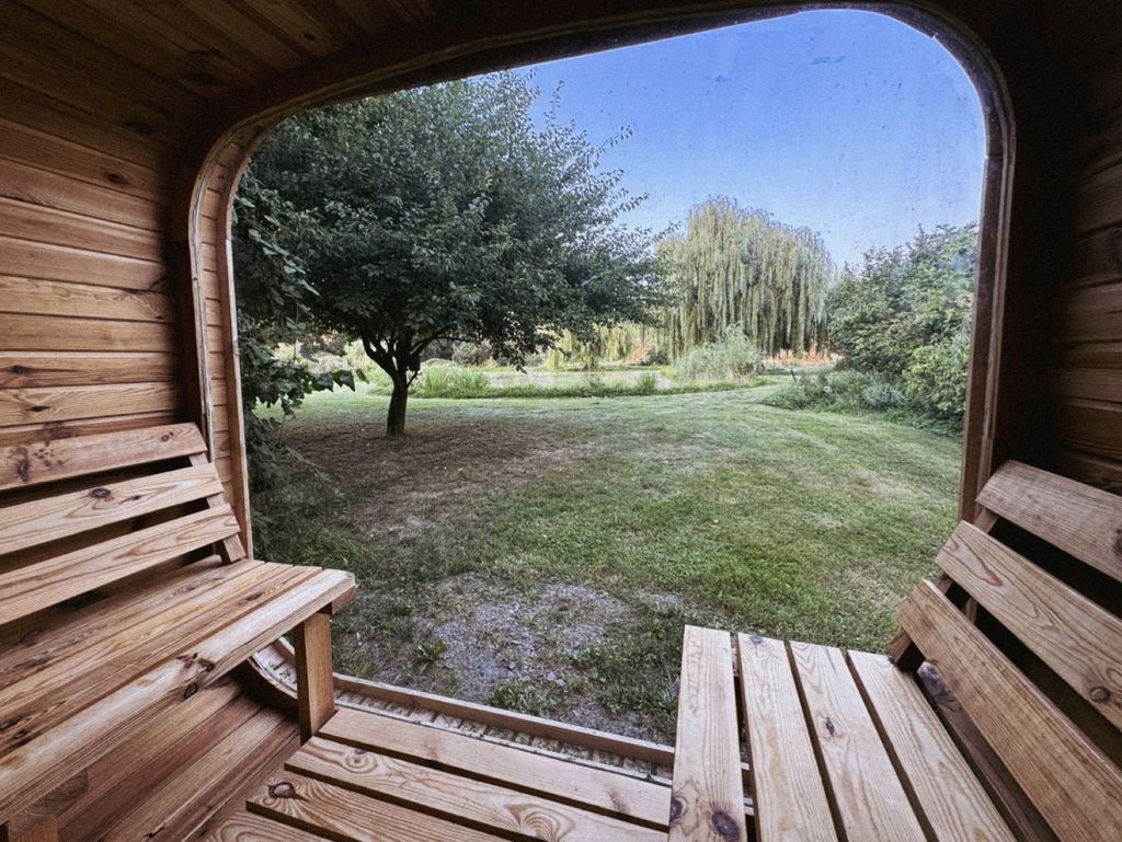 Sauna con vista panoramica