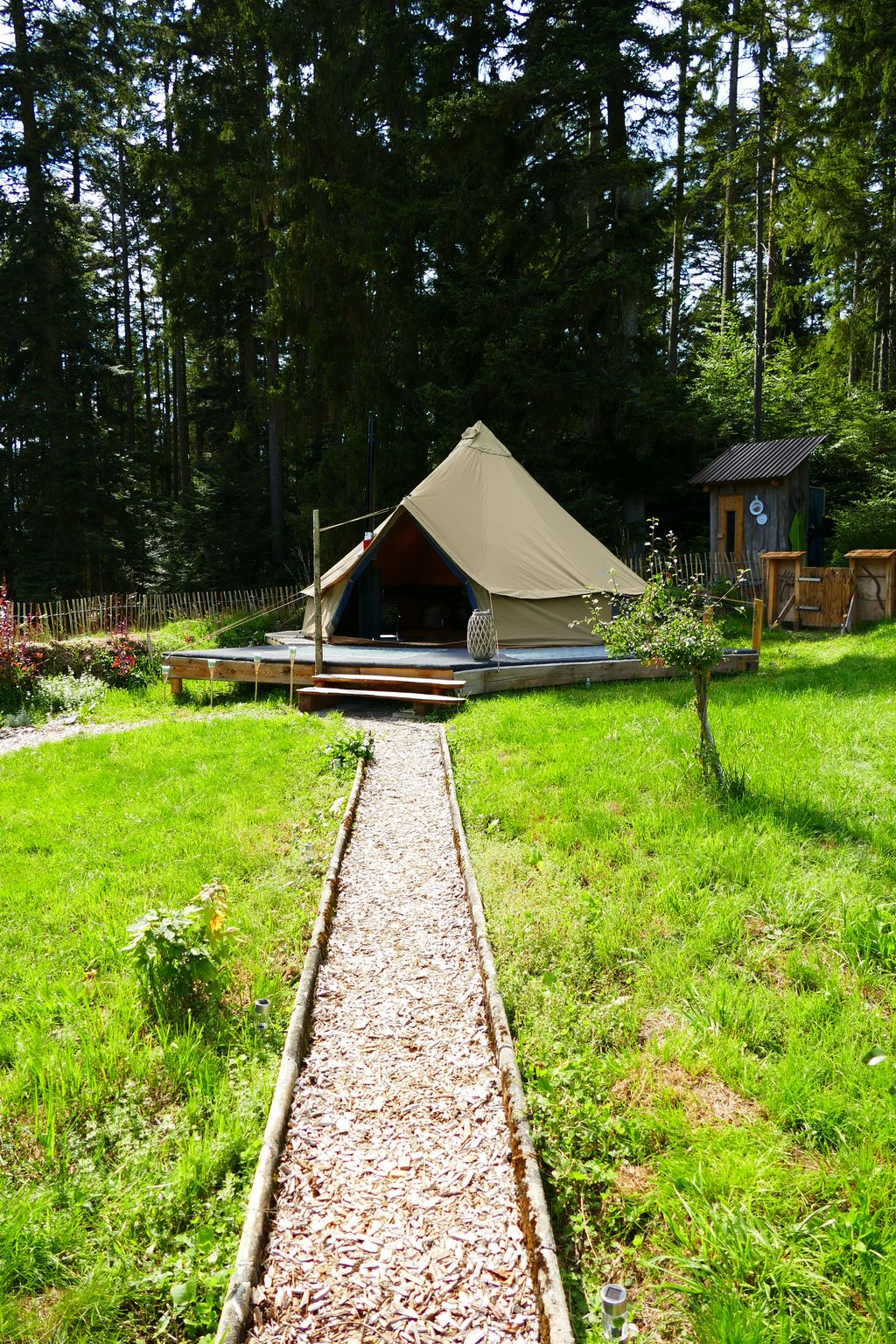 Das schönste Zelt im Schwarzwald