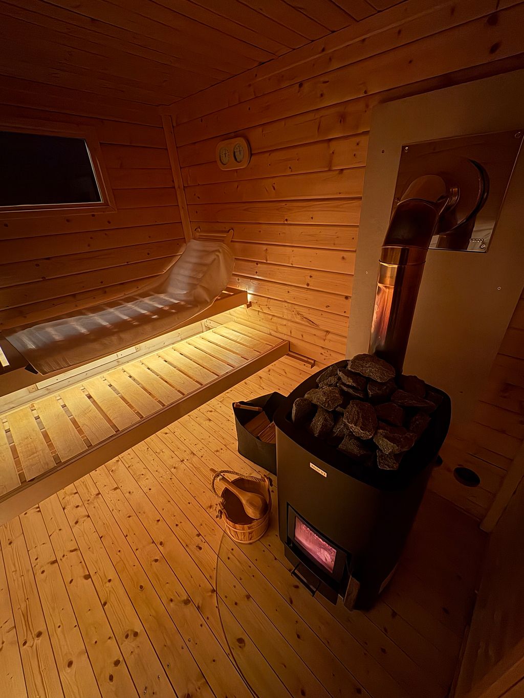 Nature-Inspired Wellness with a Sauna & Pool
