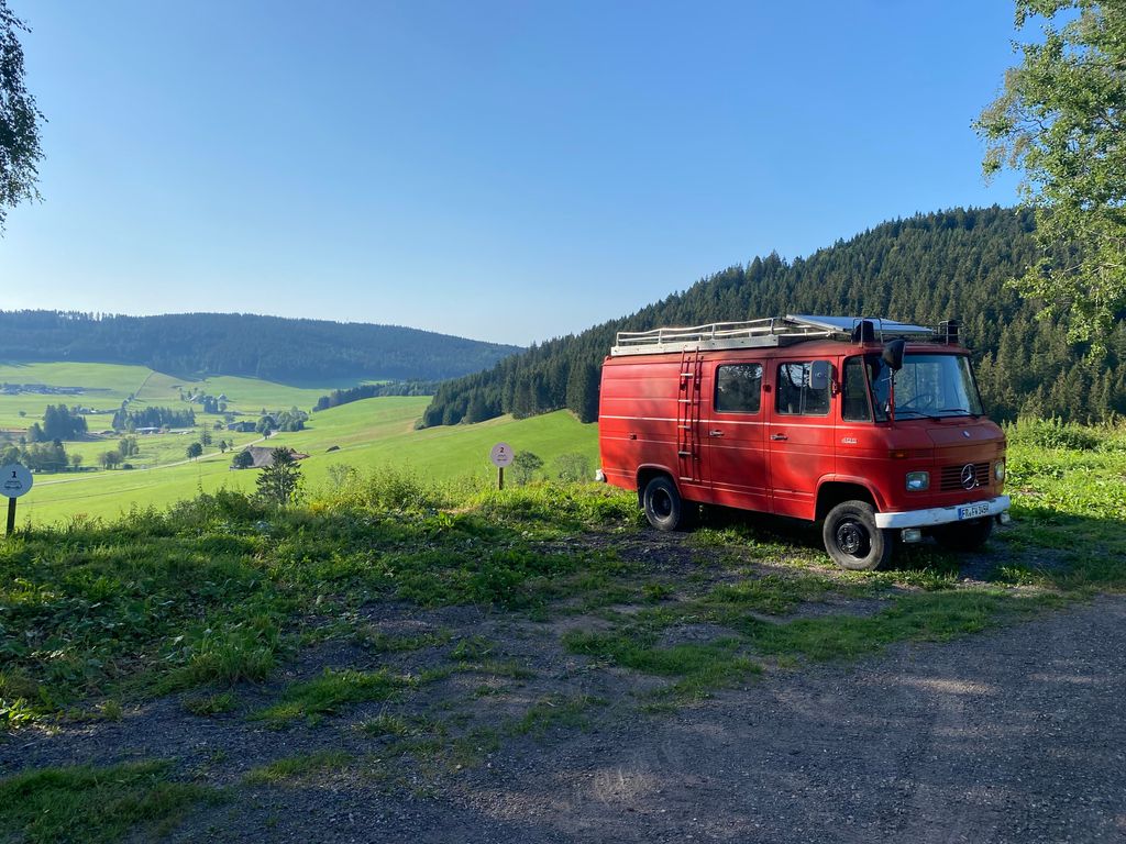 Bei der Fallerhütte im Schwarzwald mit Grillstelle