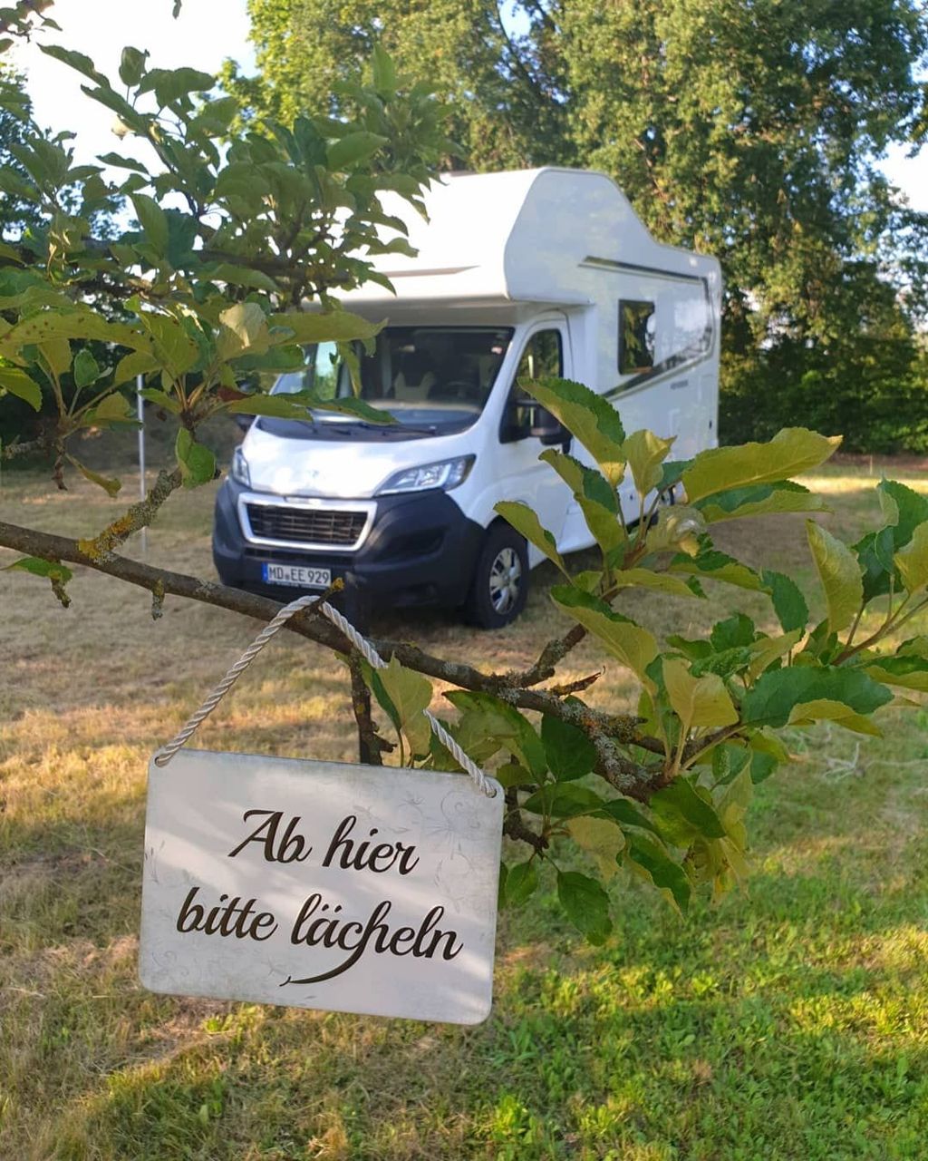 Camper time-out in the Altenburger Land