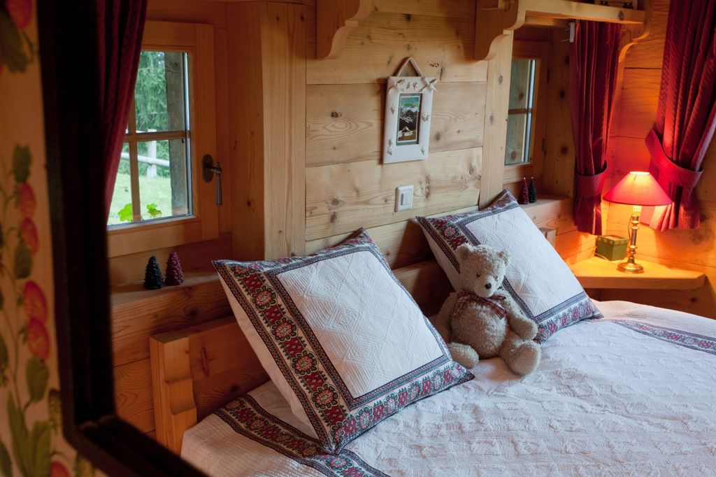 Chalet aislado en los Alpes suizos