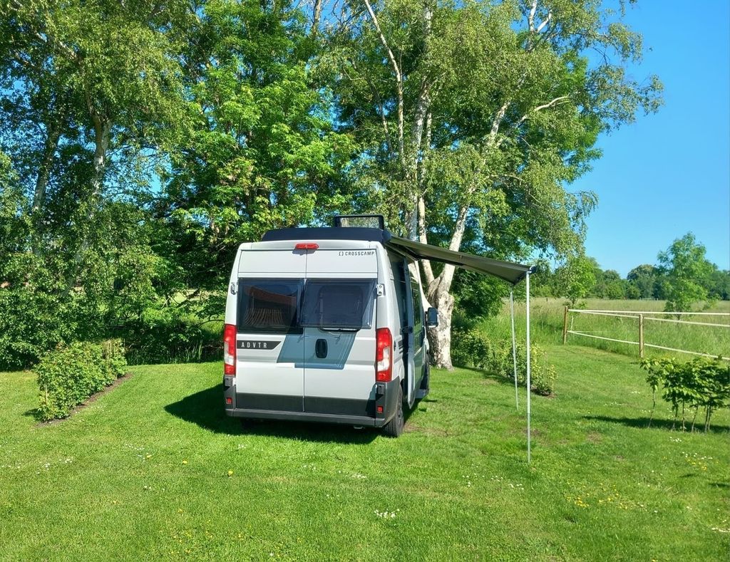 View of the parking space