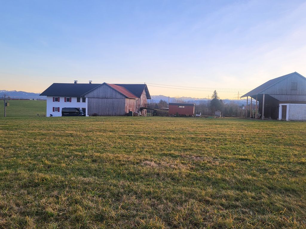 Naturcamping im Allgäu mit Bergblick