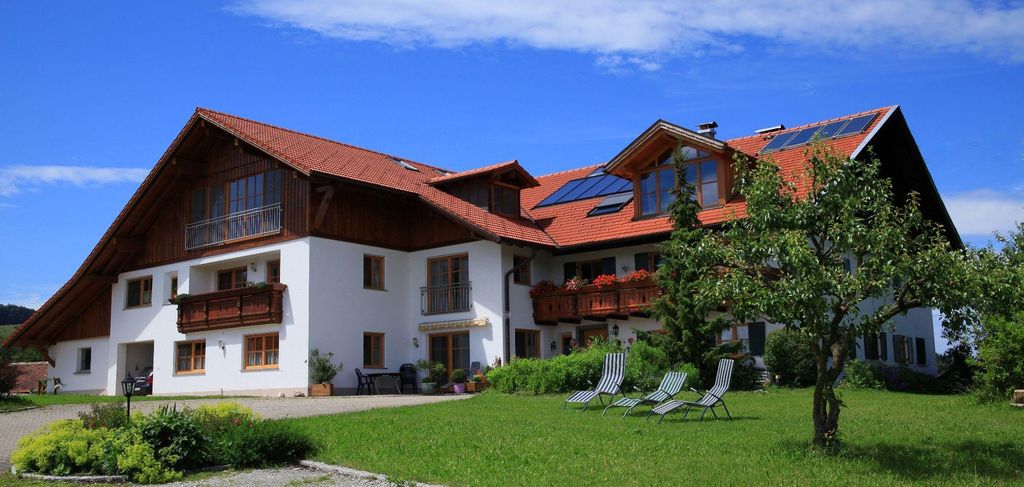 Vista del hermoso Allgäu