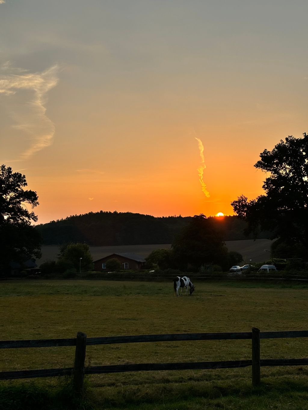 At the gates of Hamburg in the countryside