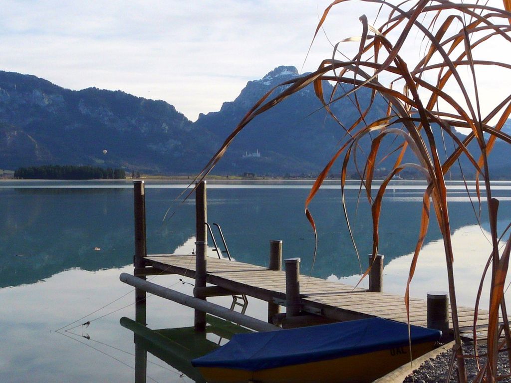 Vista del hermoso Allgäu