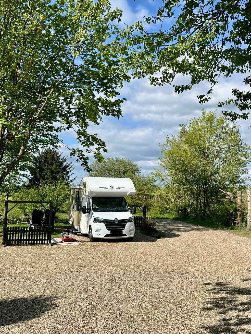Camper paradise in Give: nature, peace and comfort