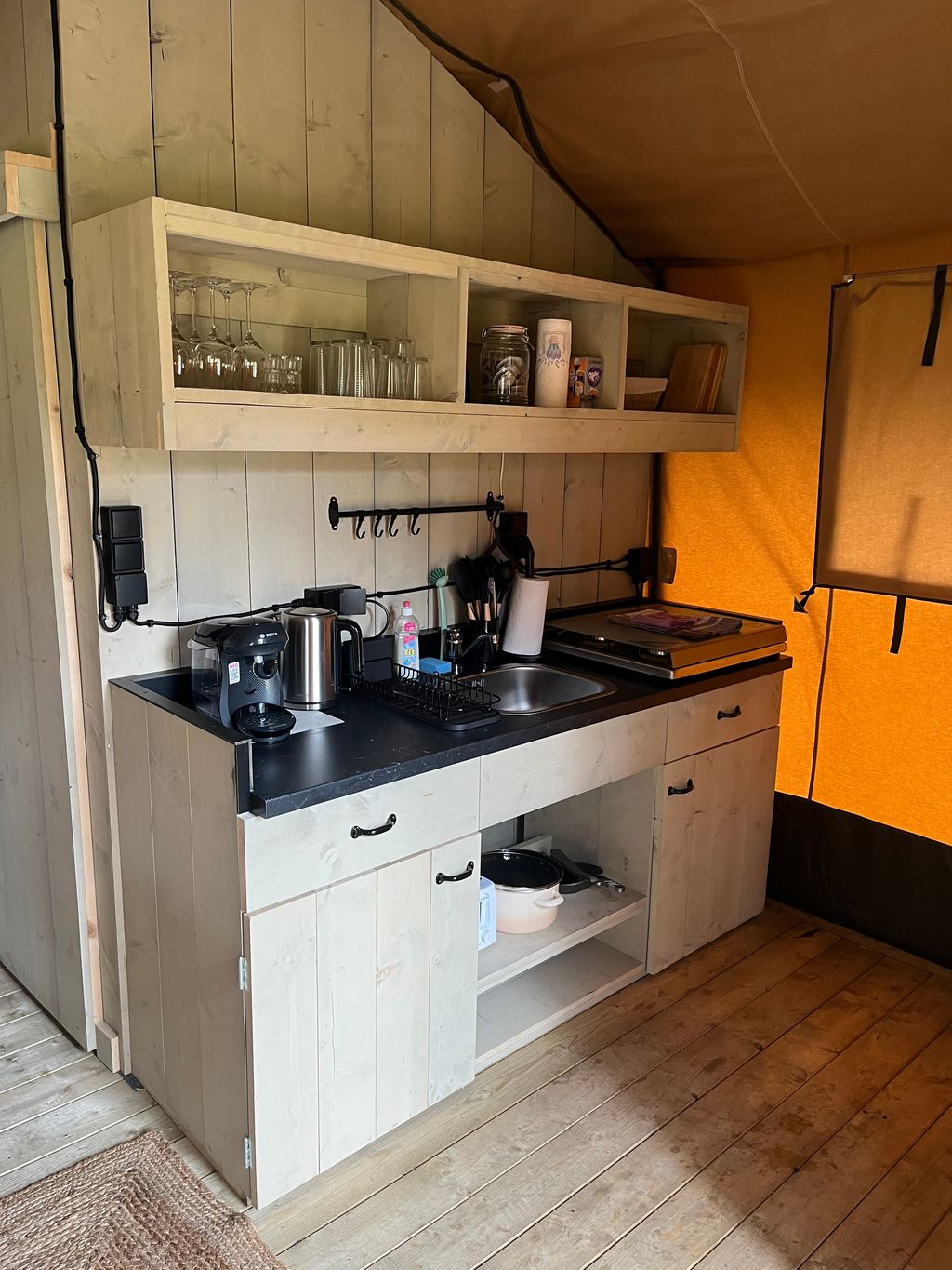 Tenda glamping Family-Lodge nella Landa di Luneburgo