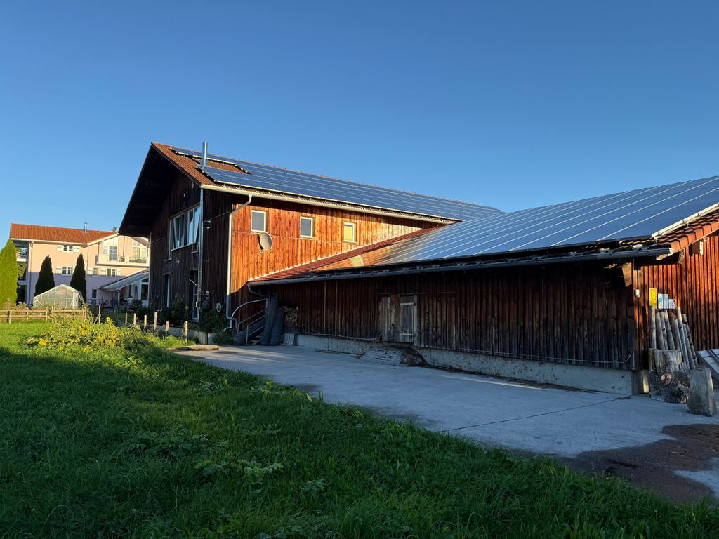 Ruhiger Stellplatz am Biohof mit Alpenblick