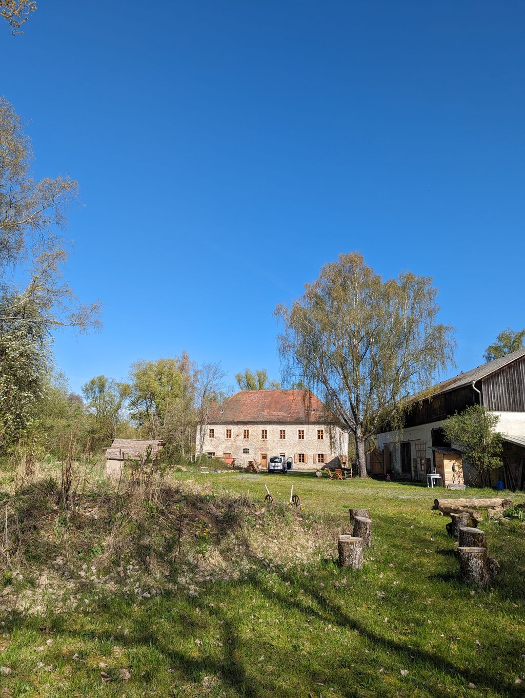 Rundrum Natur- Campen auf dem historischen Gutshof