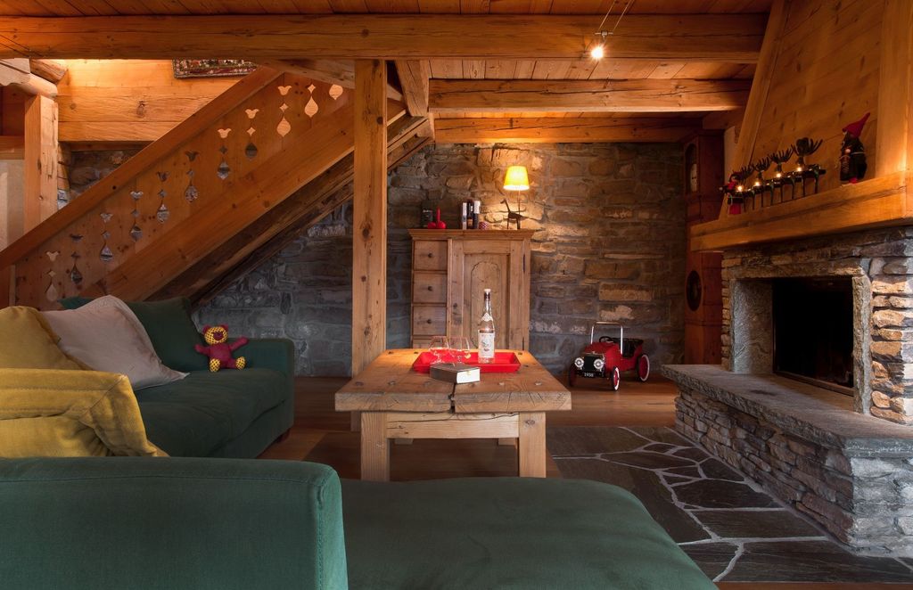 Chalet aislado en los Alpes suizos