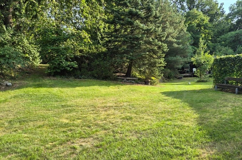 Piazzola idilliaca nel giardino a Potsdam 