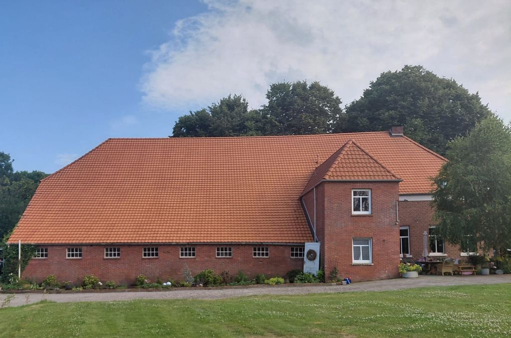 Piazzola nella fattoria storica della Frisia orientale