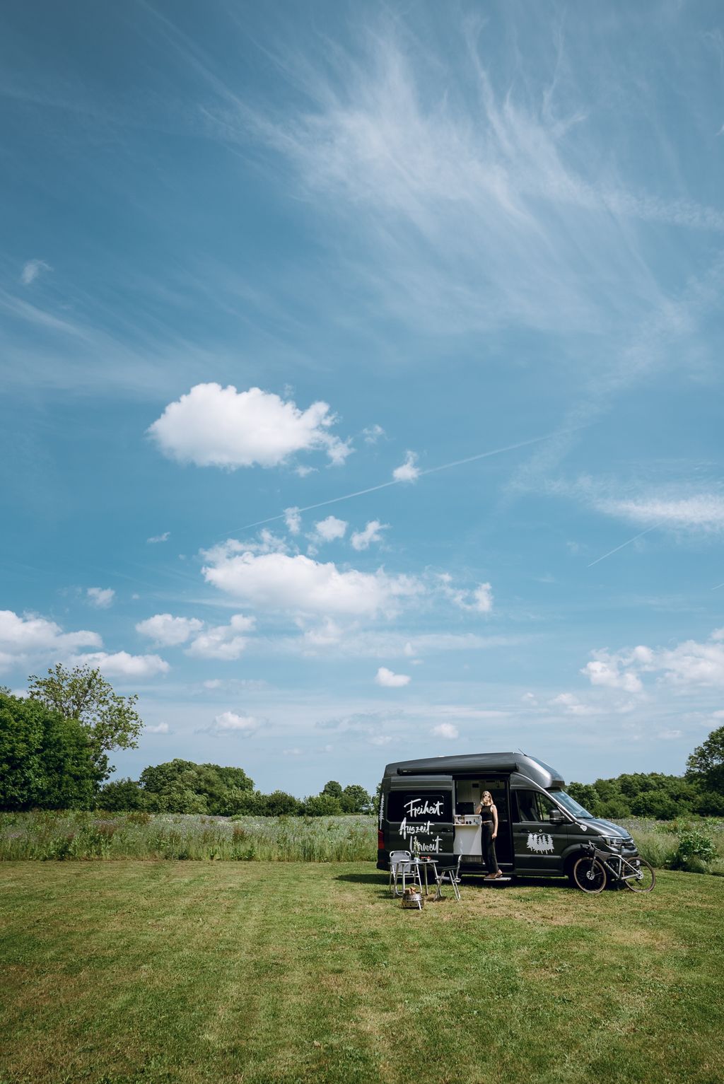 VW-Wiese am Waldrand bei Kappeln - 600m zur Ostsee