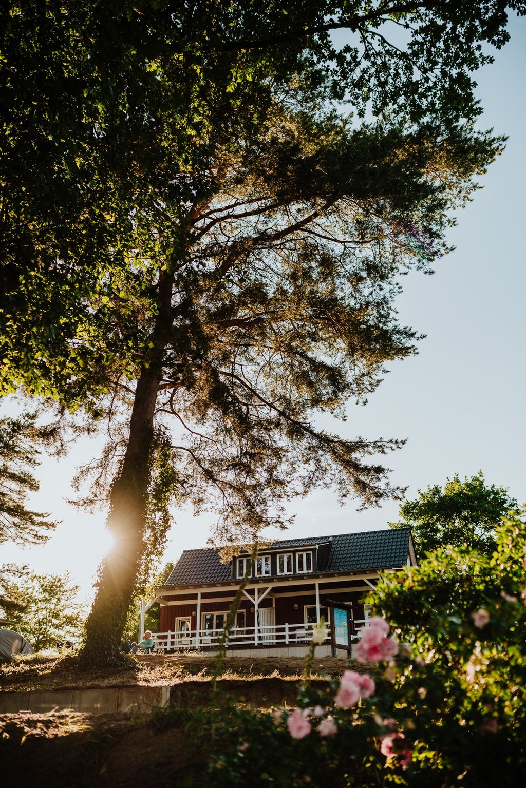 Swedish house with lake view