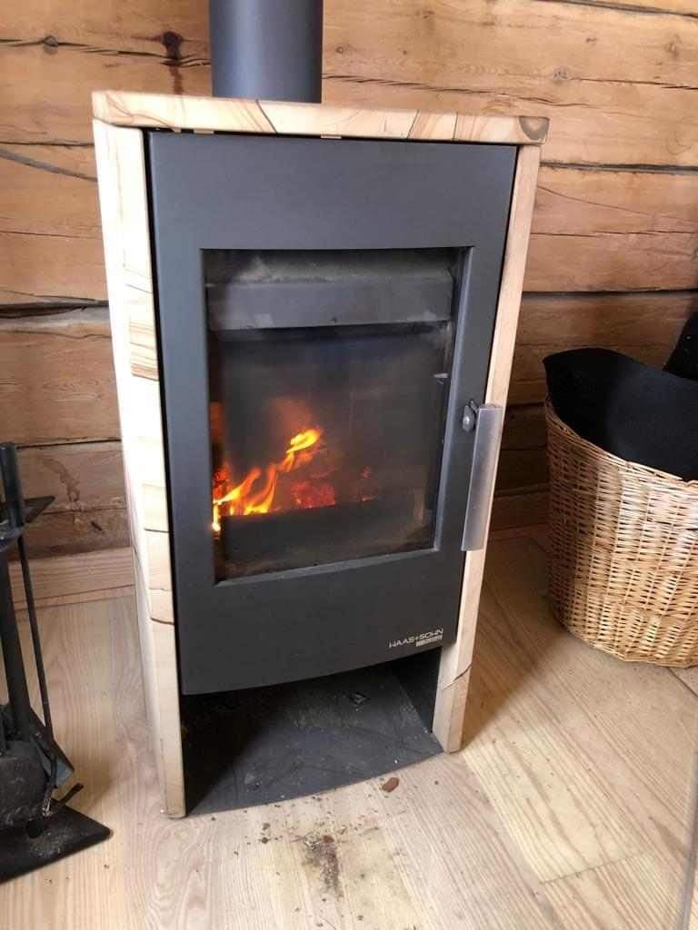 Cabane en rondins avec sauna en Laponie suédoise