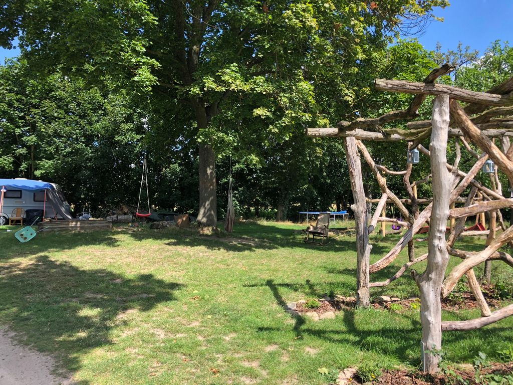 Camping an der Feldkante in der Prignitz