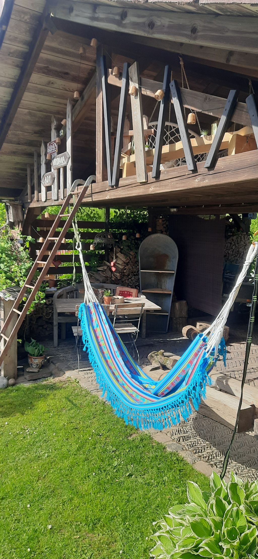 Un posto accogliente per dormire nel soppalco