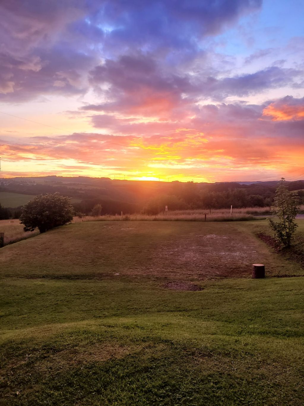 traumhafter Sonnenuntergang