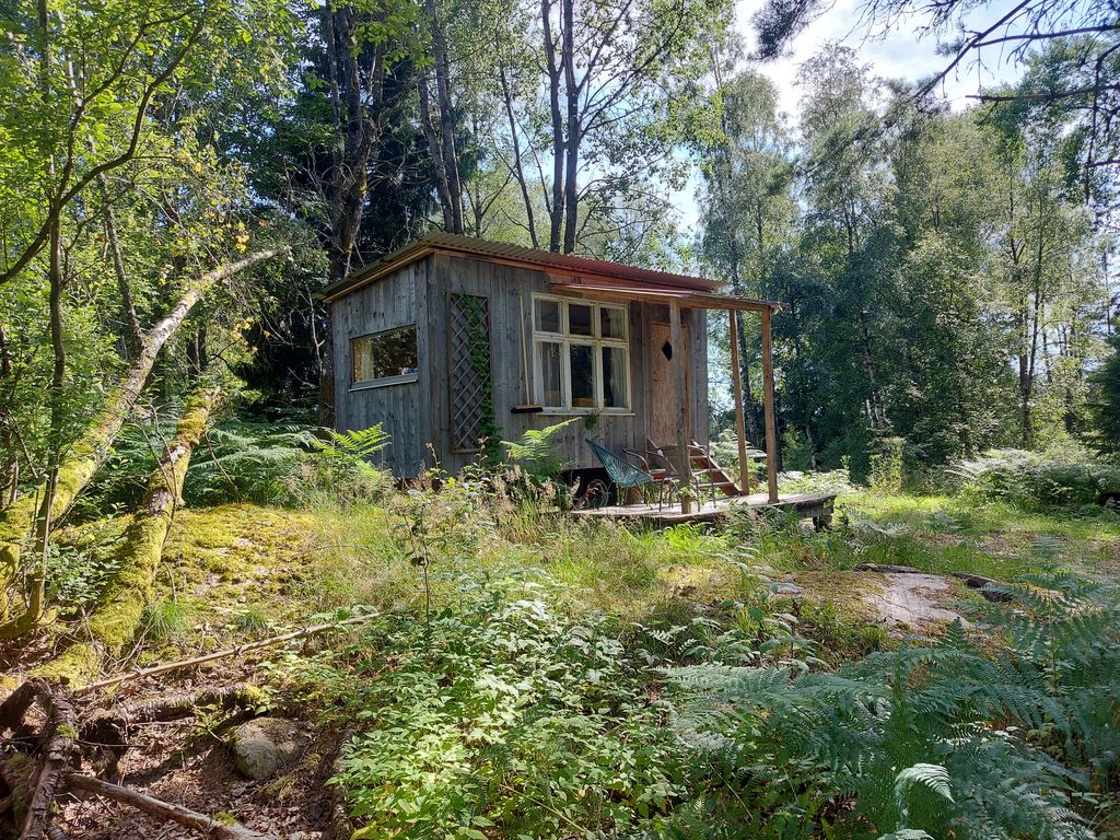 Tiny-House maison de vacances / Uggla Suède lac dans la forêt