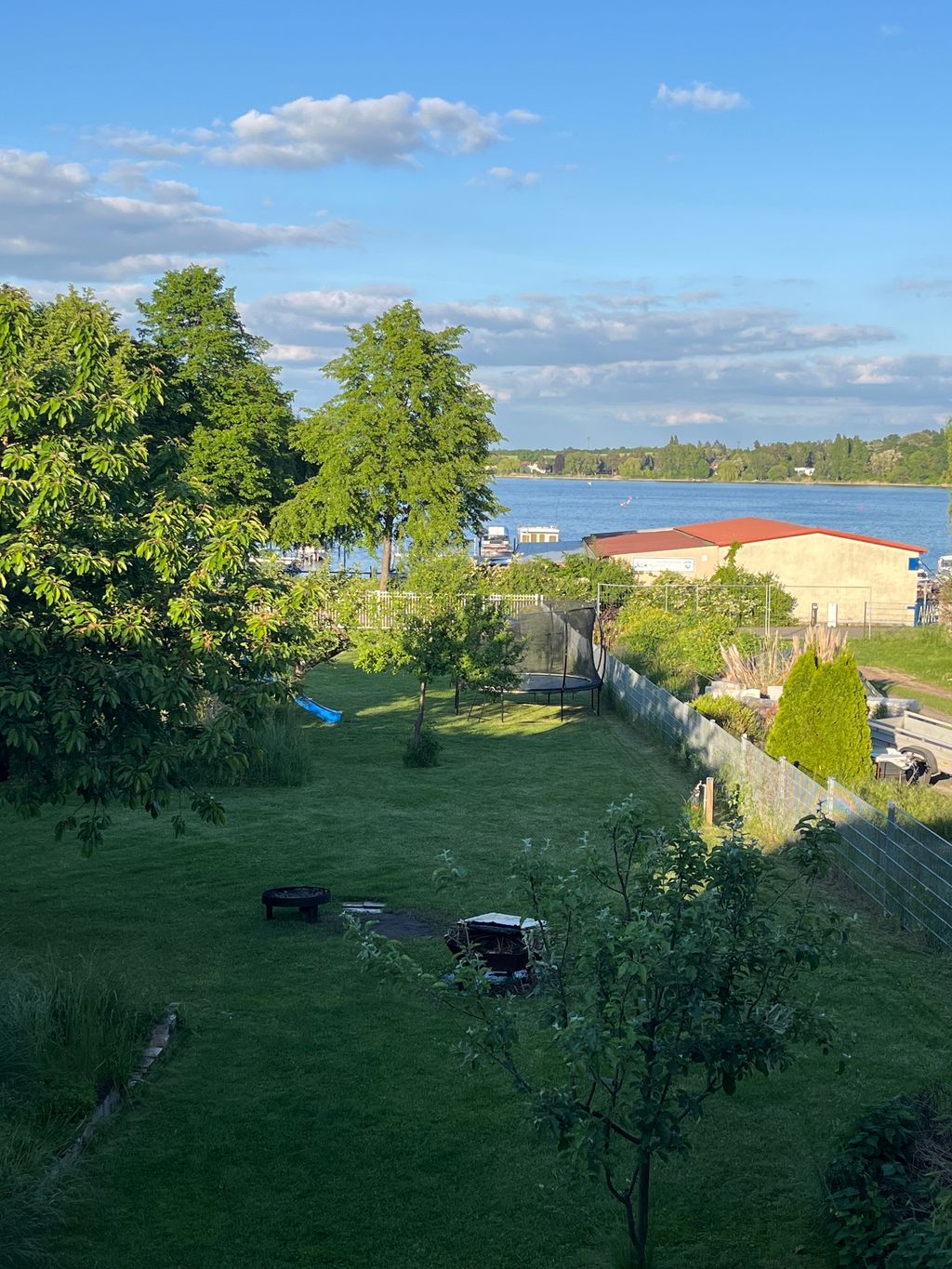 Camping directly on Lake Wusterwitz
