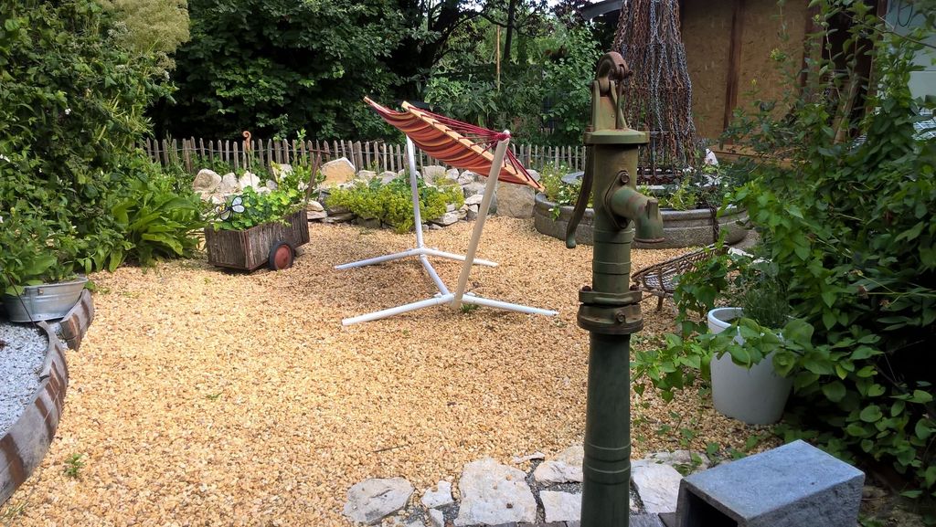 Vacaciones en nuestro jardín en el interior del lago de Constanza