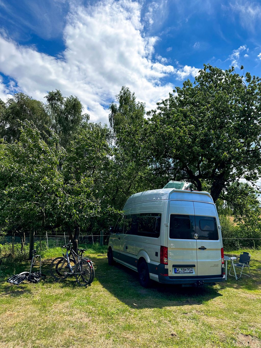 Camping on Argentine horse ranch in MV