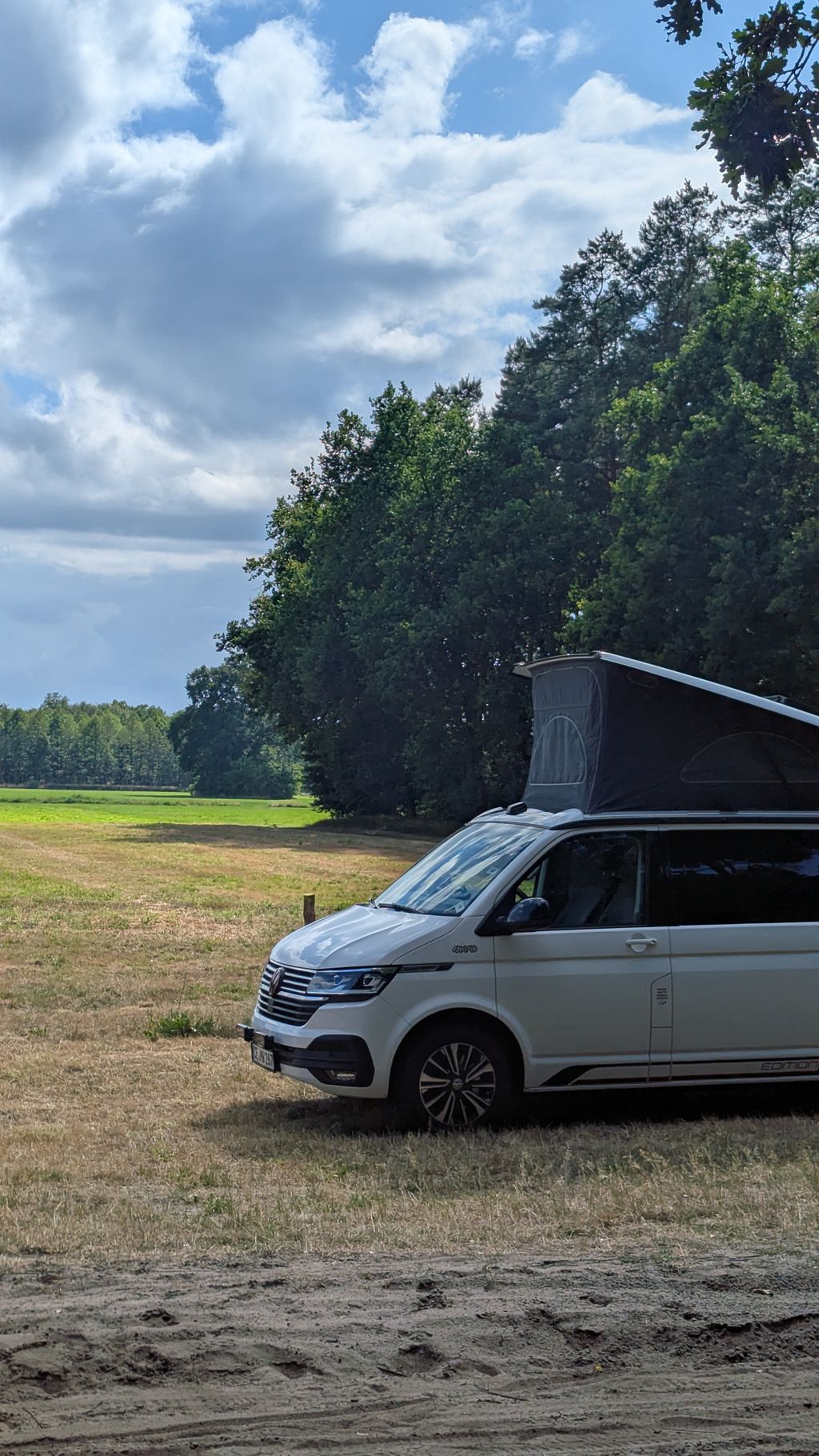 Wiesenblick auf die Kellenklings Teile