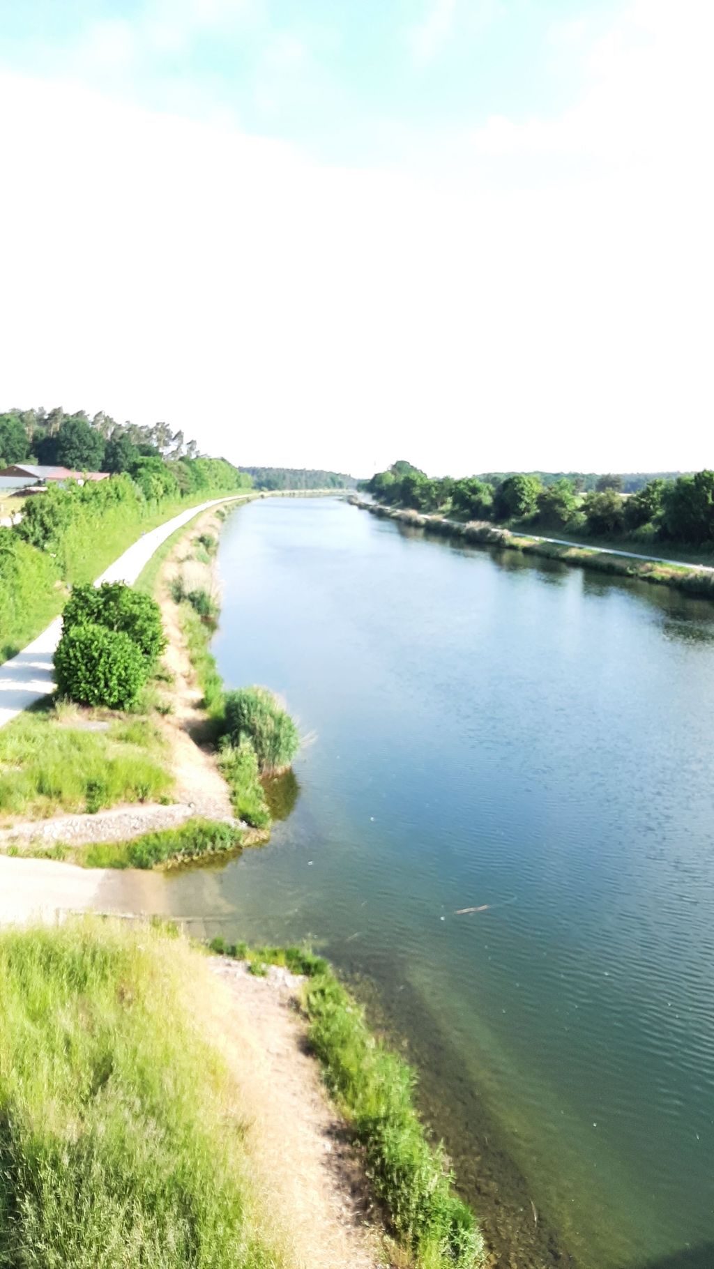Piazzola direttamente sul Canale principale del Danubio