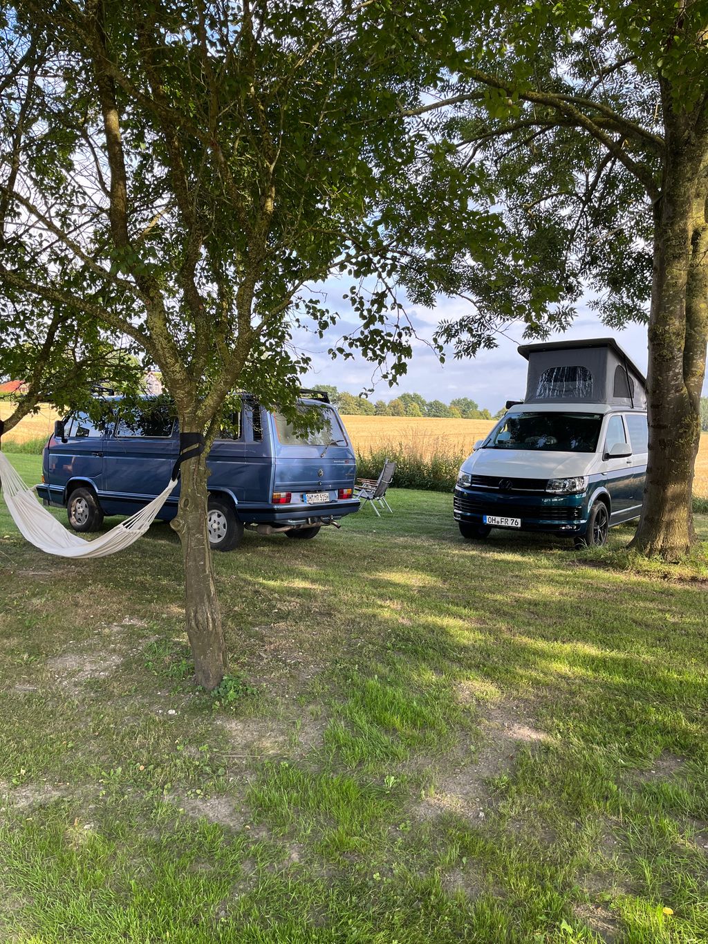 Pitches on the rest of the farm: rest & leisure