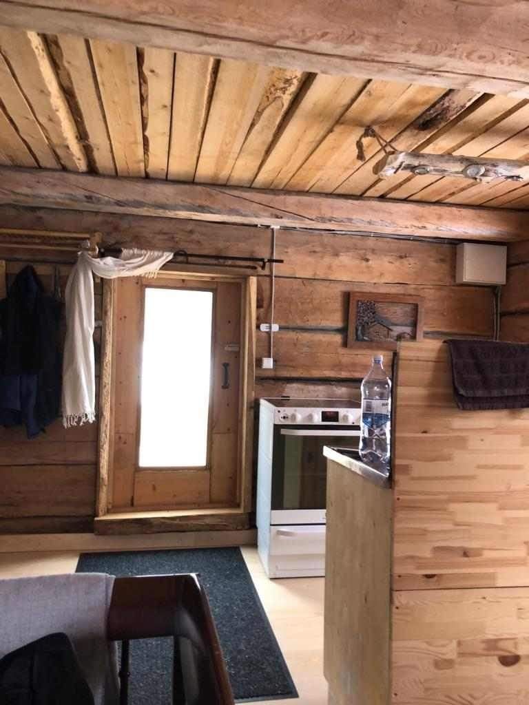 Cabane en rondins avec sauna en Laponie suédoise