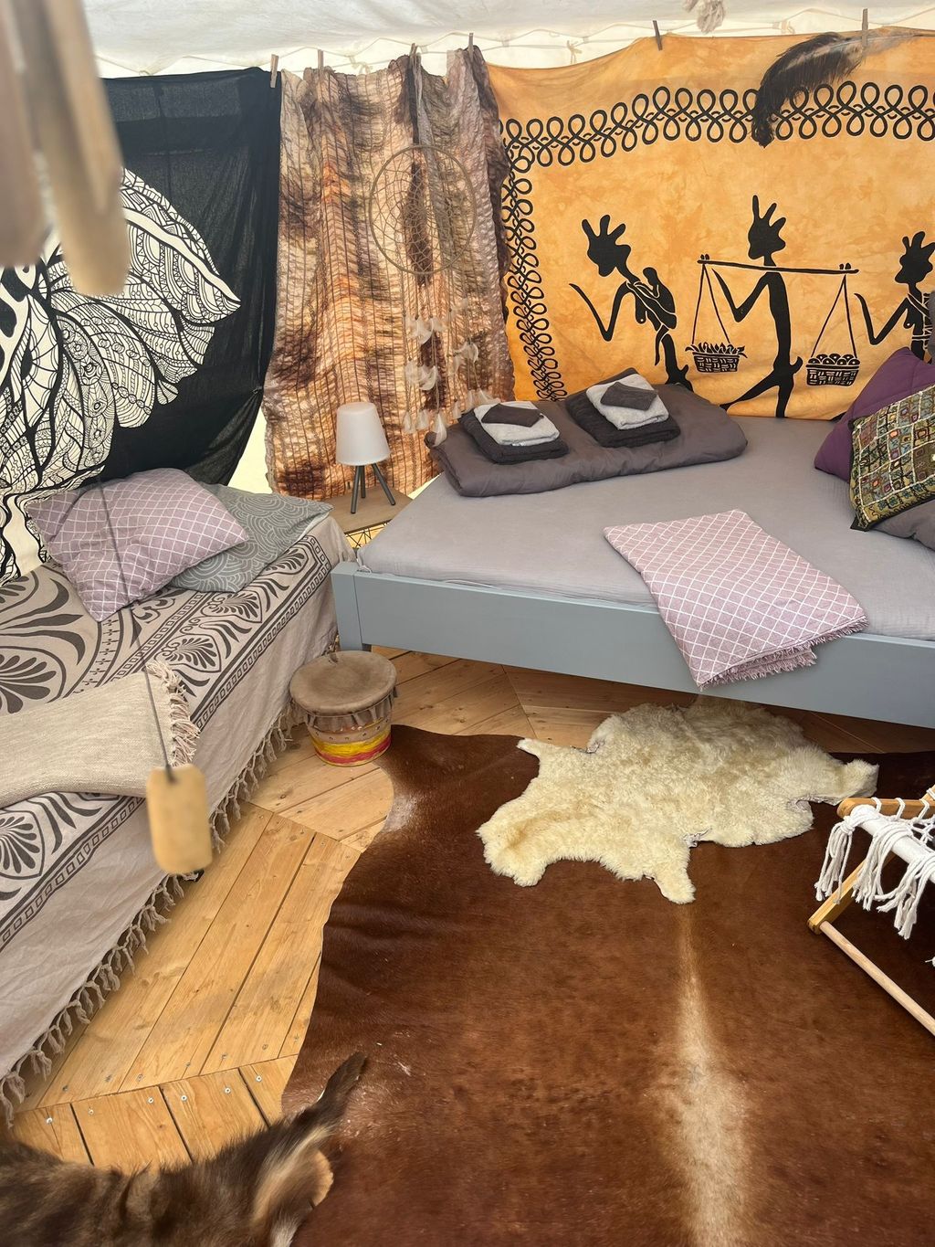 Zurück zur Natur – Ferien im TIPI