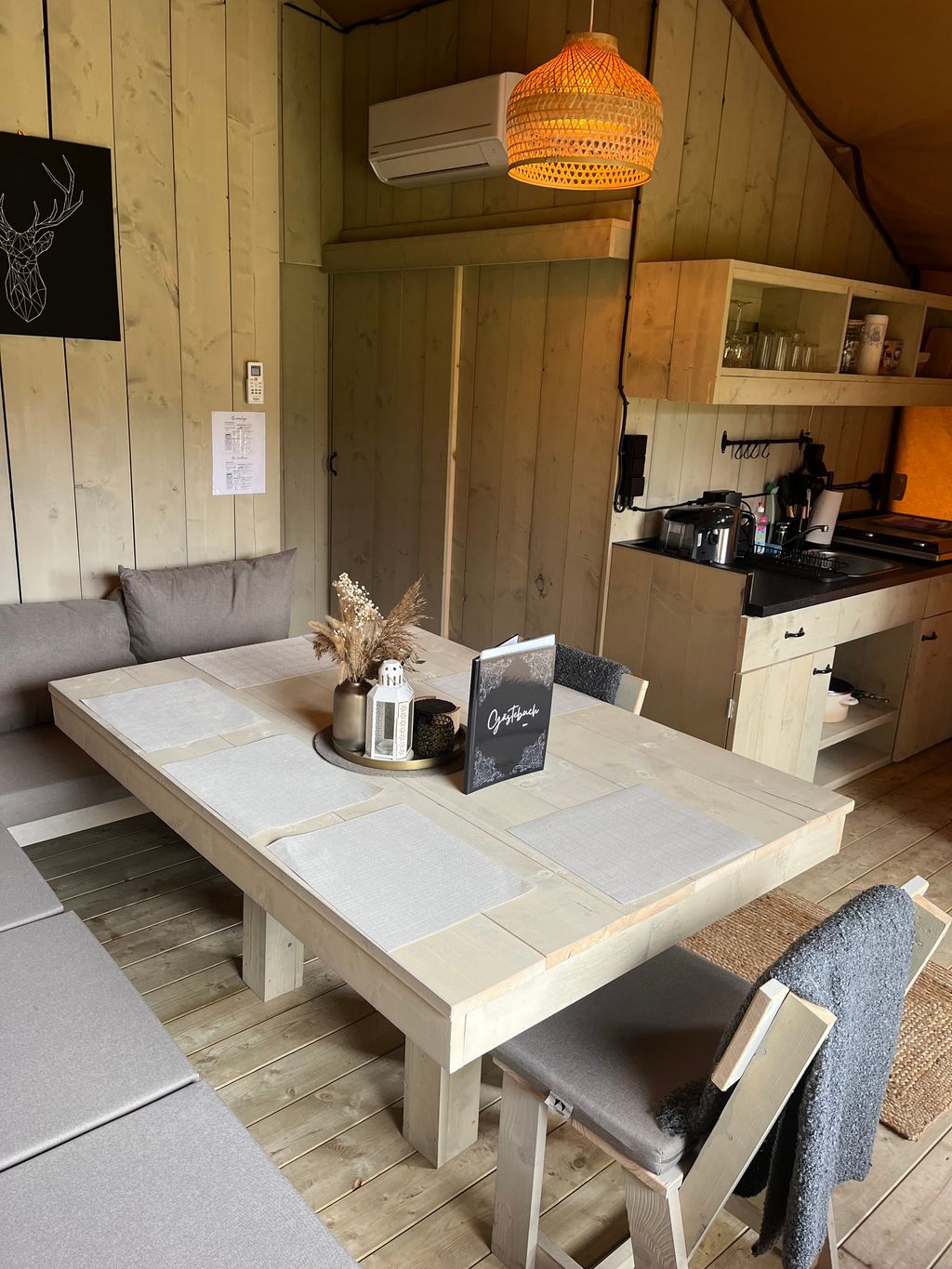 Glampingzelt Family-Lodge in der Lüneburger Heide