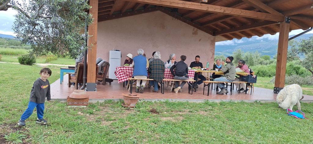 Bauernhof am Fuße des Gran Sasso