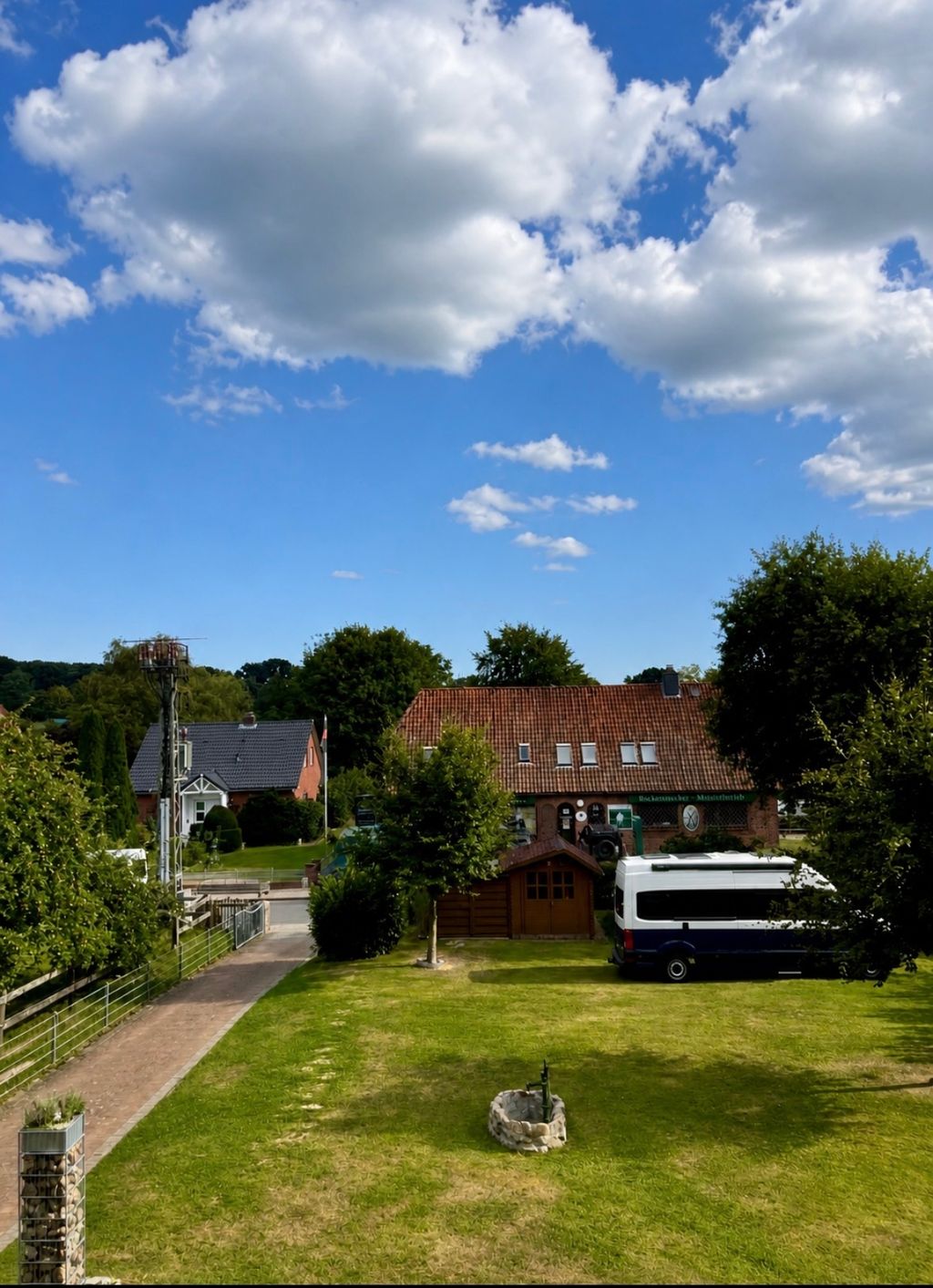 At the gates of Hamburg in the countryside