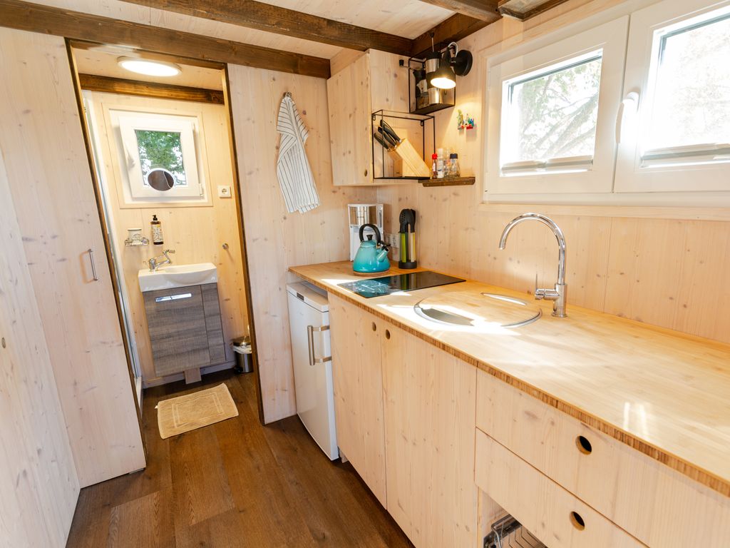 Tiny House auf dem Alpaka-Hof vor der Insel Usedom