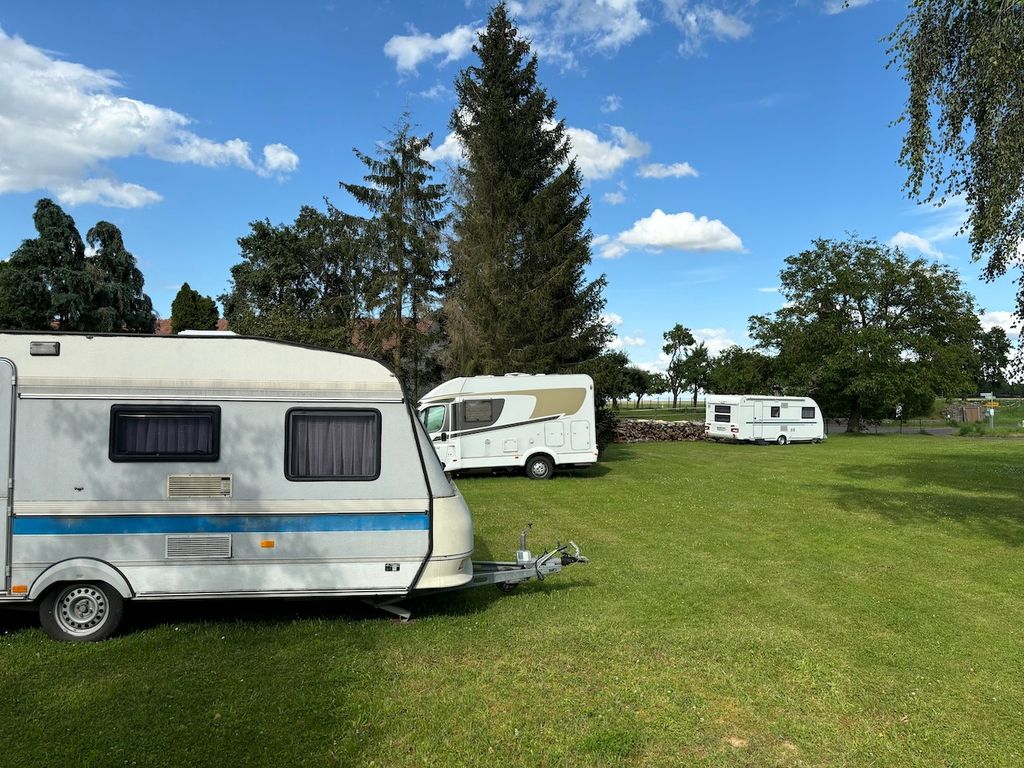 Acampada en el campo