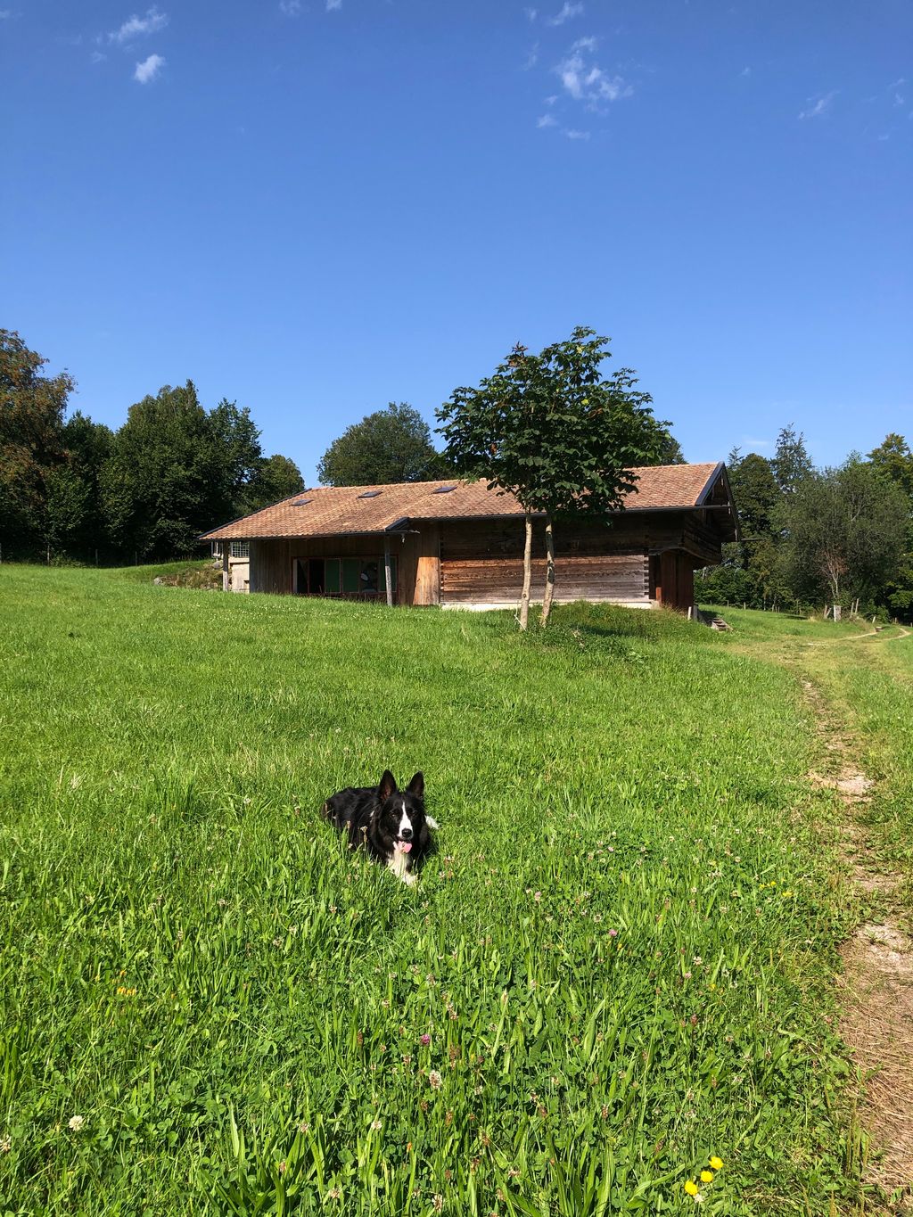 Bürg au blockhaus, juste avant la vallée du Tegernsee