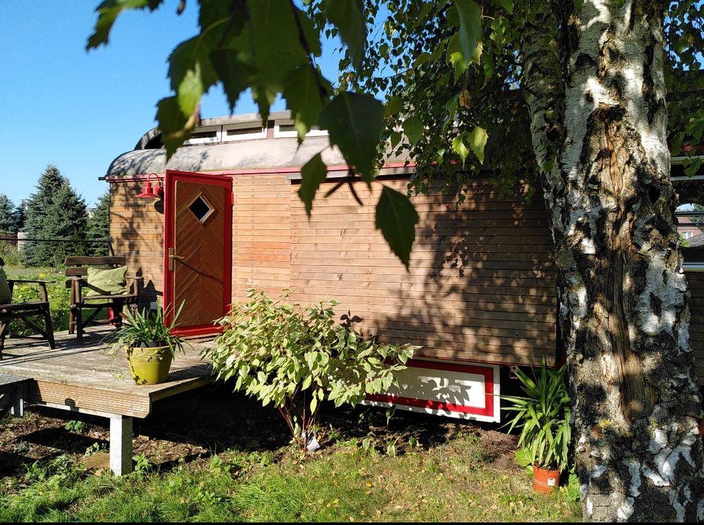 Übernachten im Zirkuswagen
