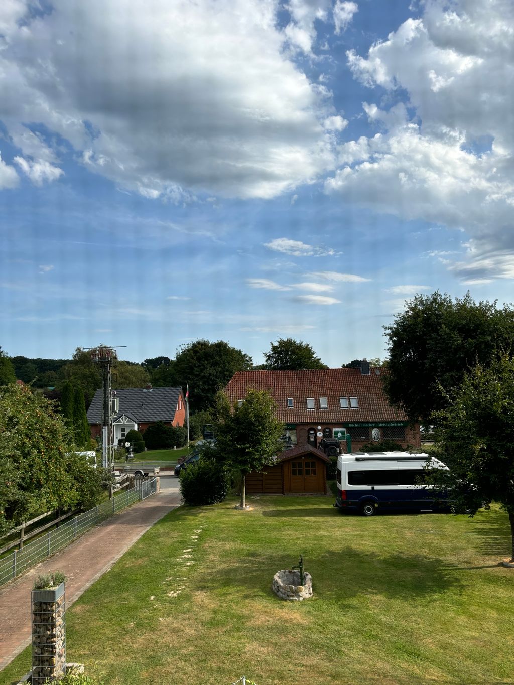 At the gates of Hamburg in the countryside