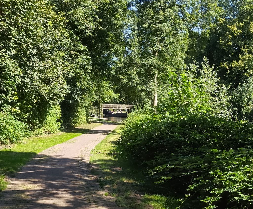 Pitch at the historic farm in East Frisia