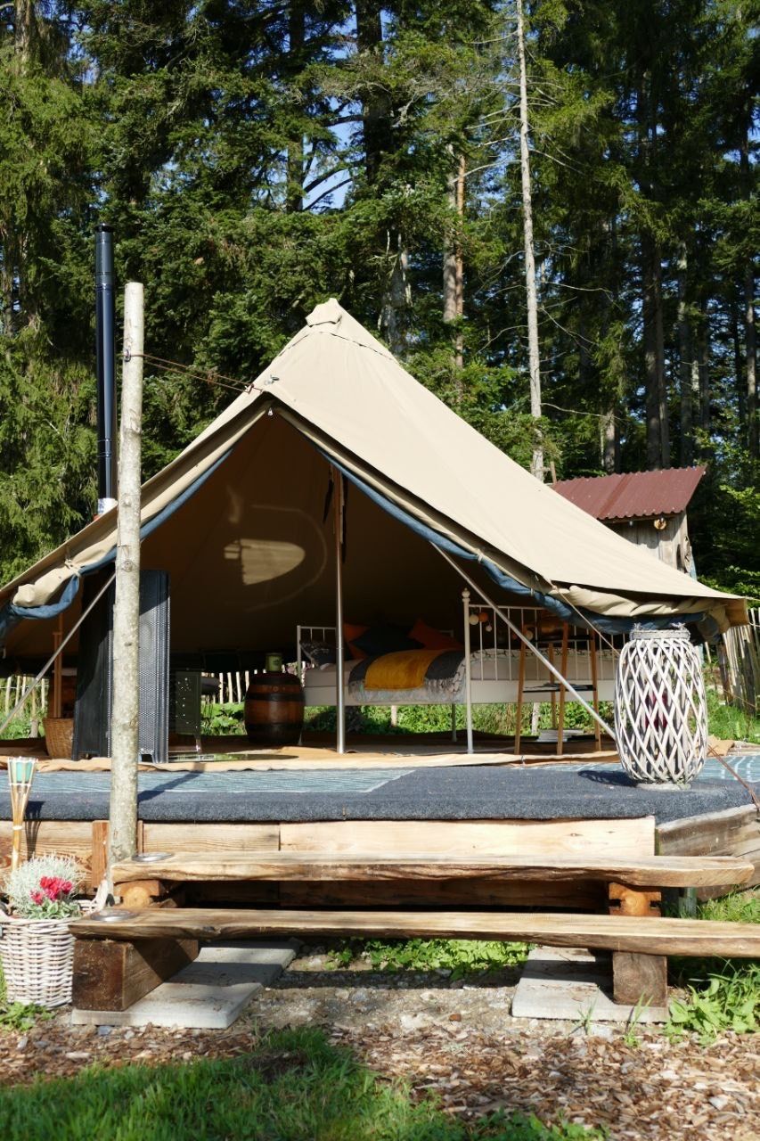 Das schönste Zelt im Schwarzwald